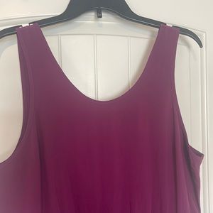 Purple athletic dress